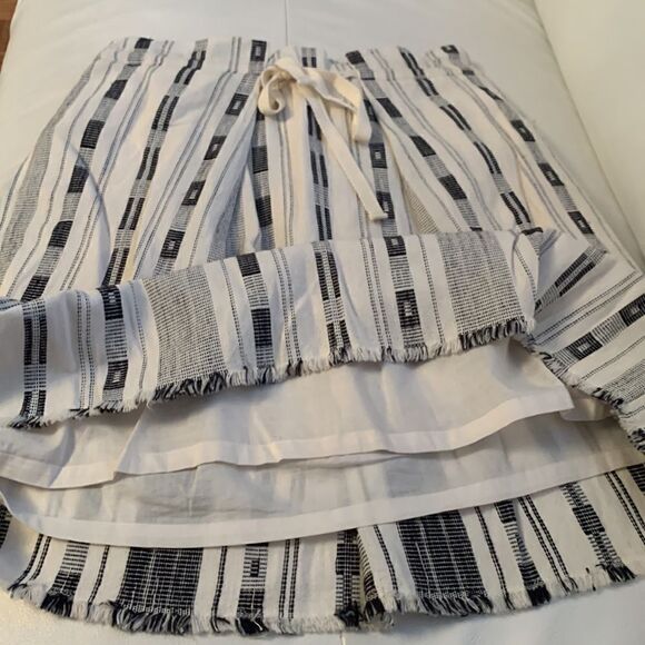MADEWELL Cotton Striped Mini Skirt Size XS - Picture 5 of 7